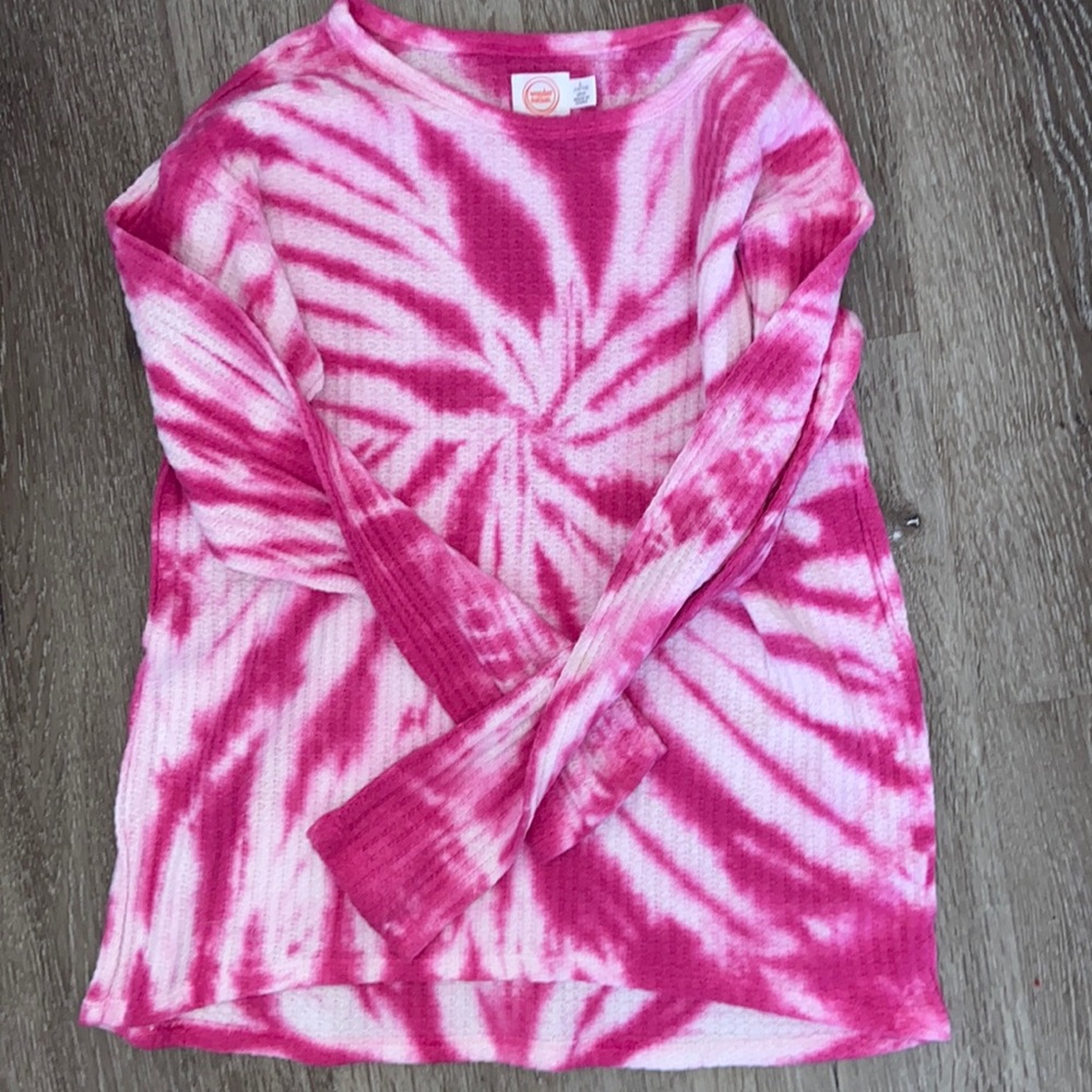 Pink and white